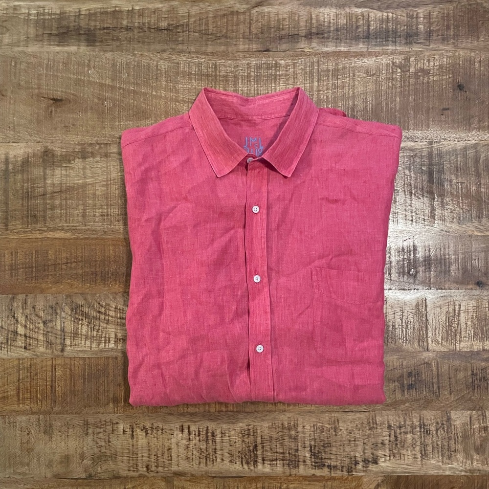 J. McLaughlin Gramercy Linen Button Up Shirt